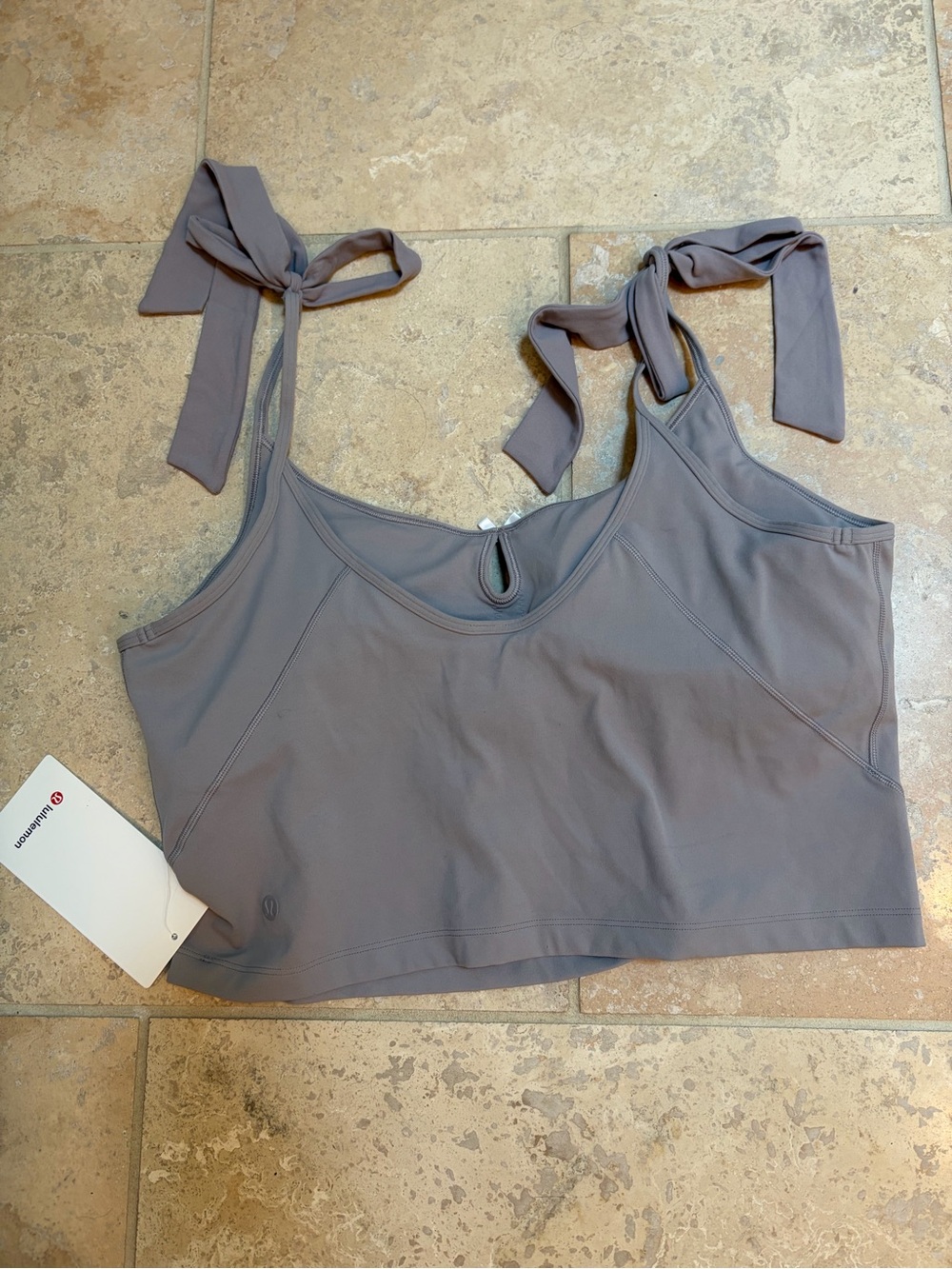 Lululemon Women’s Nulu Bow- Detail Tank - Picture 3 of 3
